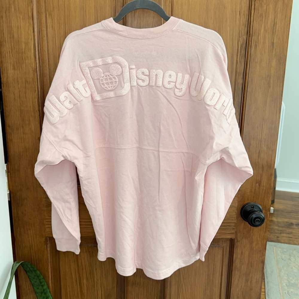 Disney Parks Spirit Jersey in Soft Pink, women’s small - Picture 5 of 7